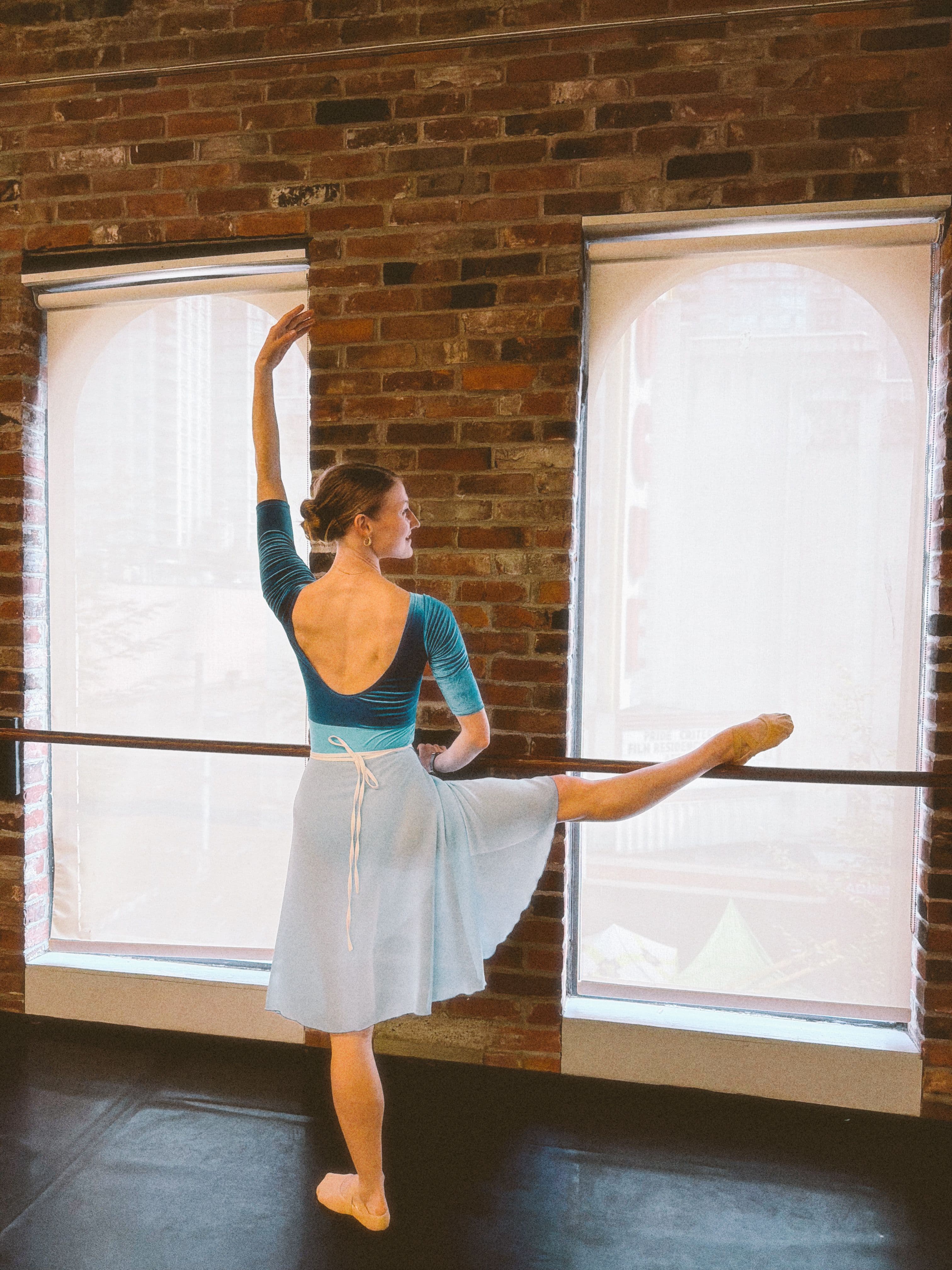 Élan Leotard — Blue — view 1